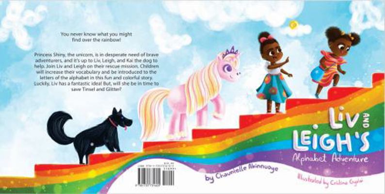 Paperback Liv and Leigh's Alphabet Adventure Book