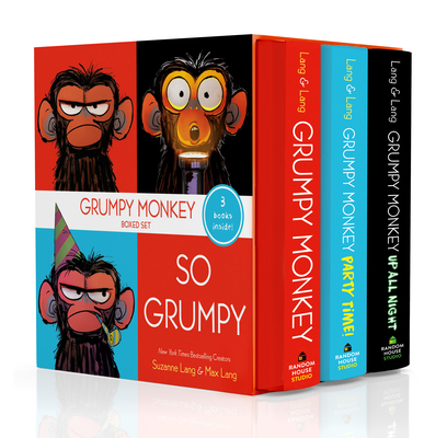 So Grumpy: Grumpy Monkey Board Book Boxed Set: ... Book Cover