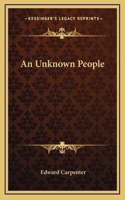 An Unknown People 1168672473 Book Cover
