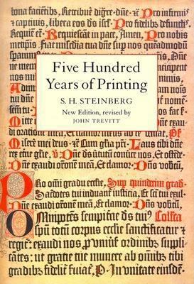 Five Hundred Years of Printing 071230438X Book Cover