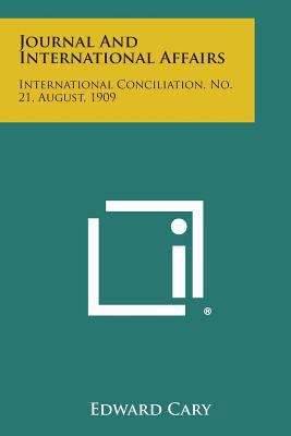 Journal and International Affairs: Internationa... 1258721554 Book Cover