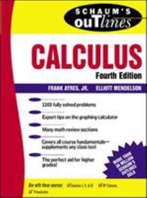 Schaum's Outline of Calculus 0070419736 Book Cover