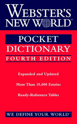 Webster's New World Pocket Dictionary 054498661X Book Cover