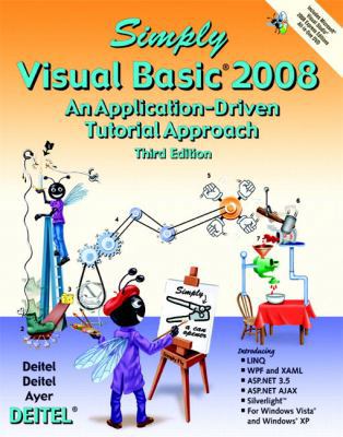 Simply Visual Basic 2008 : An Application-Drive... 0136053033 Book Cover