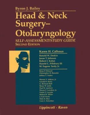 Head and Neck Surgery -- Otolaryngology: Self-A... 0397518463 Book Cover