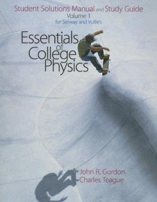 Essentials of College Physics Student Solutions... 0495107816 Book Cover