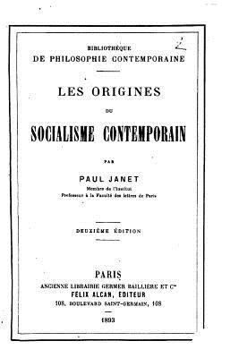 Les origines du socialisme contemporain [French] 1533492549 Book Cover