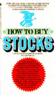 How to Buy Stocks 0553269771 Book Cover