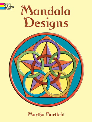 Mandala Designs Coloring Book 048641034X Book Cover