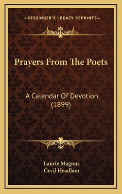 Prayers from the Poets: A Calendar of Devotion ... 1164385666 Book Cover