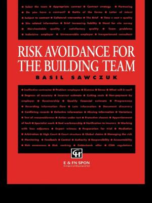 Risk Avoidance for the Building Team B0008AYIZA Book Cover