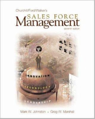 Churchill/Ford/Walker's Sales Force Management ... 0072826347 Book Cover