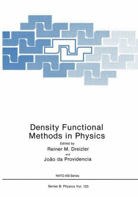 Density Functional Methods in Physics 1475708203 Book Cover