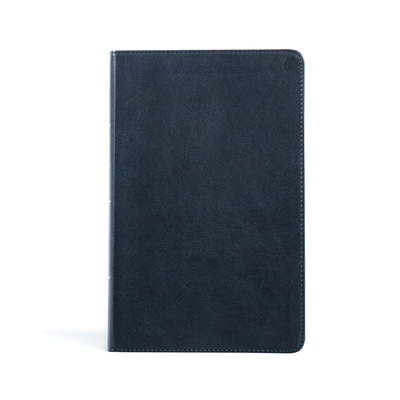 CSB Single-Column Personal Size Bible, Navy Lea... 108778266X Book Cover