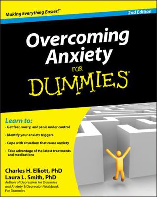 Overcoming Anxiety for Dummies 0470574410 Book Cover