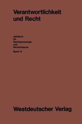Verantwortlichkeit Und Recht [German] 3531120557 Book Cover