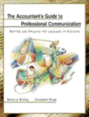 Accountants Guide to Professional Communication... 0030252520 Book Cover