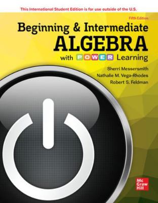 Beginning and Intermediate Algebra with P.O.W.E... 1260570673 Book Cover