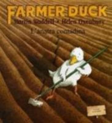 Farmer Duck in Italian and English [Italian] 1846110483 Book Cover