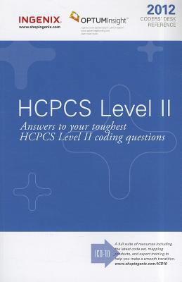 Coders Desk Reference for HCPCS 2012 1601515758 Book Cover