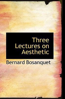 Three Lectures on Aesthetic 1110900864 Book Cover