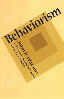 Behaviorism 1138519383 Book Cover