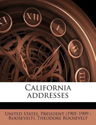 California Addresses 1174808659 Book Cover