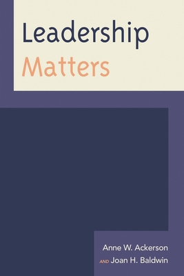 Leadership Matters 0759121834 Book Cover