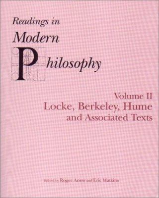 Readings in Modern Philosophy, Volume 2: Locke,... 0872205320 Book Cover