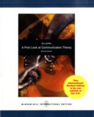A First Look at Communication Theory. Em Griffin 0071287949 Book Cover