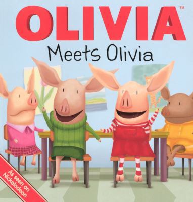Olivia Meets Olivia 0606236988 Book Cover