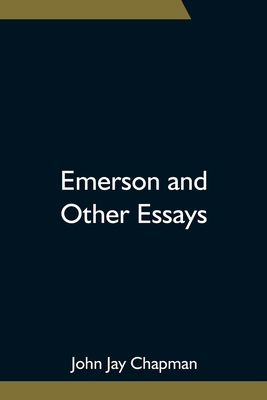 Emerson and Other Essays 9354751903 Book Cover