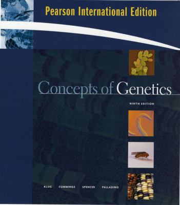 Concepts of Genetics 0321540980 Book Cover