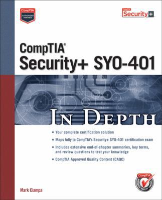 Comptia Security+ Sy0-401 in Depth 1305402723 Book Cover