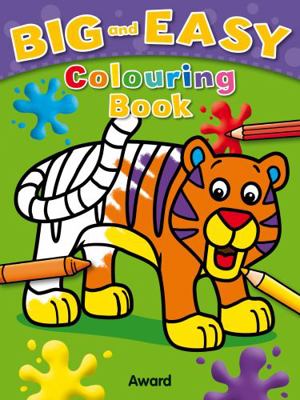 Big and Easy Coloring Book - Tiger: Big Picture... 178270115X Book Cover
