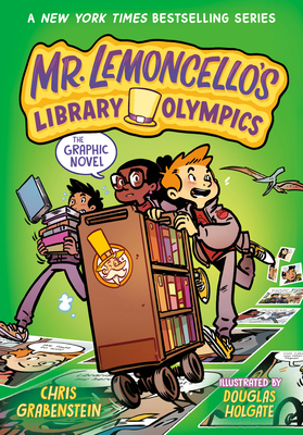 Mr. Lemoncello's Library Olympics: The Graphic ... 0593709829 Book Cover