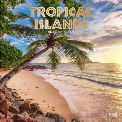 Tropical Islands 2026 12 X 24 Inch (Hanging) Mo... B0DYKNWGWK Book Cover