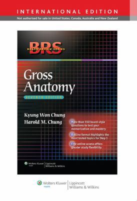 BRS Gross Anatomy (Board Review Series) 1451110464 Book Cover