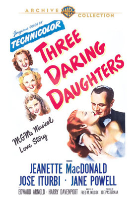 DVD Three Daring Daughters Book