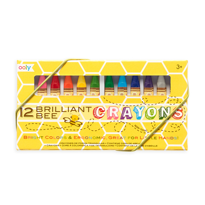 Brilliant Bee Crayons - Set of B082LSQSNF Book Cover