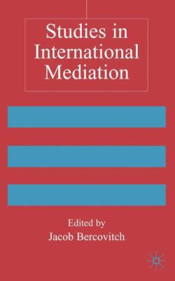 Studies in International Mediation 0333693000 Book Cover