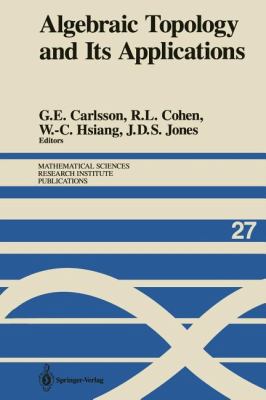 Algebraic Topology and Its Applications 1461395283 Book Cover
