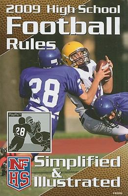 NFHS 2009 High School Football Rules, Simplifie... 1582081131 Book Cover