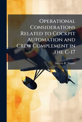 Operational Considerations Related to Cockpit A... 128832586X Book Cover