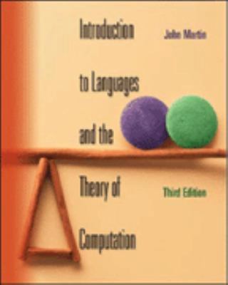 Introduction to Languages and the Theory of Com... 0071198547 Book Cover
