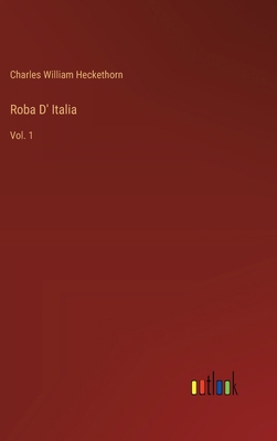 Roba D' Italia: Vol. 1 3385250331 Book Cover