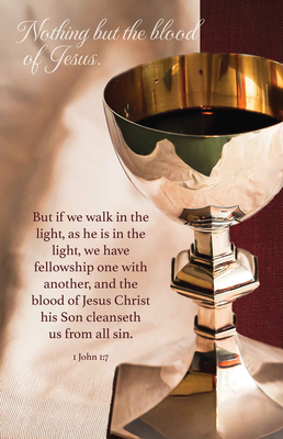 Communion Bulletin: Nothing But the Blood (Pack... 1430084219 Book Cover