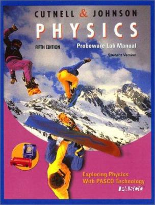 Physics, Probeware Lab Manual/Student Version 0471226998 Book Cover