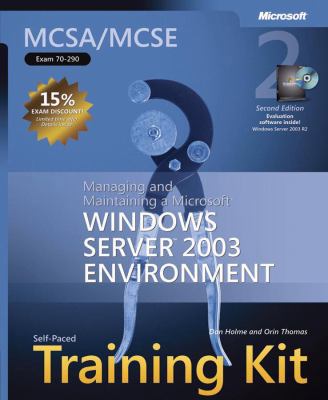 MCSA/MCSE Self-Paced Training Kit (Exam 70-290)... 0735622892 Book Cover