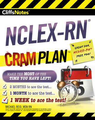 CliffsNotes NCLEX-RN Cram Plan 1328900835 Book Cover